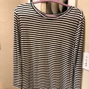 Black and white tunic